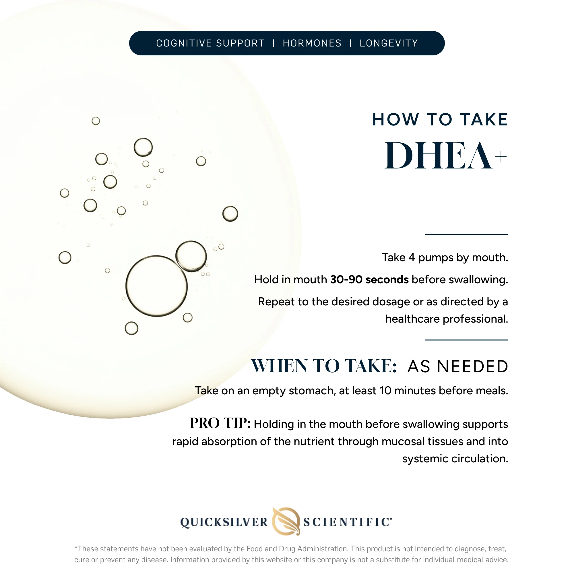 Professional DHEA+ 300mL - Image 3