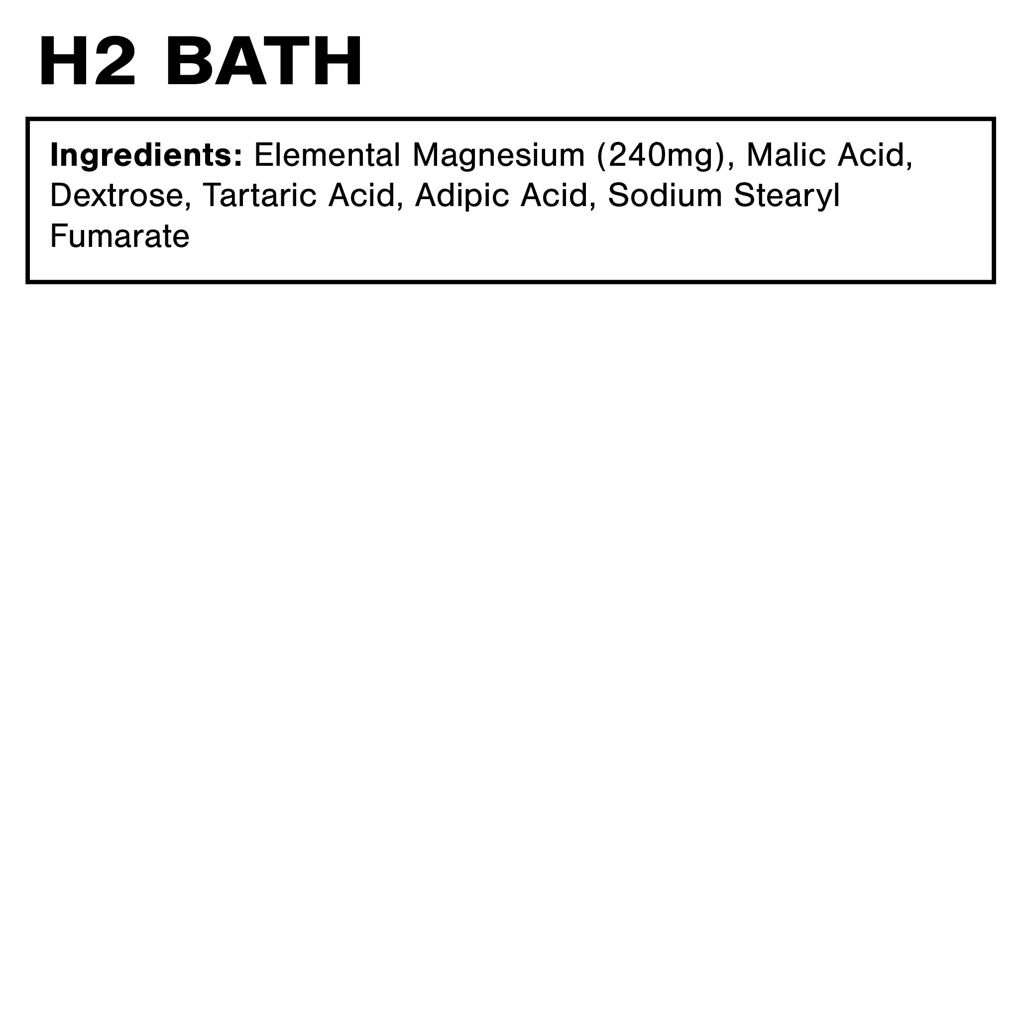 H2 Bath - Image 2