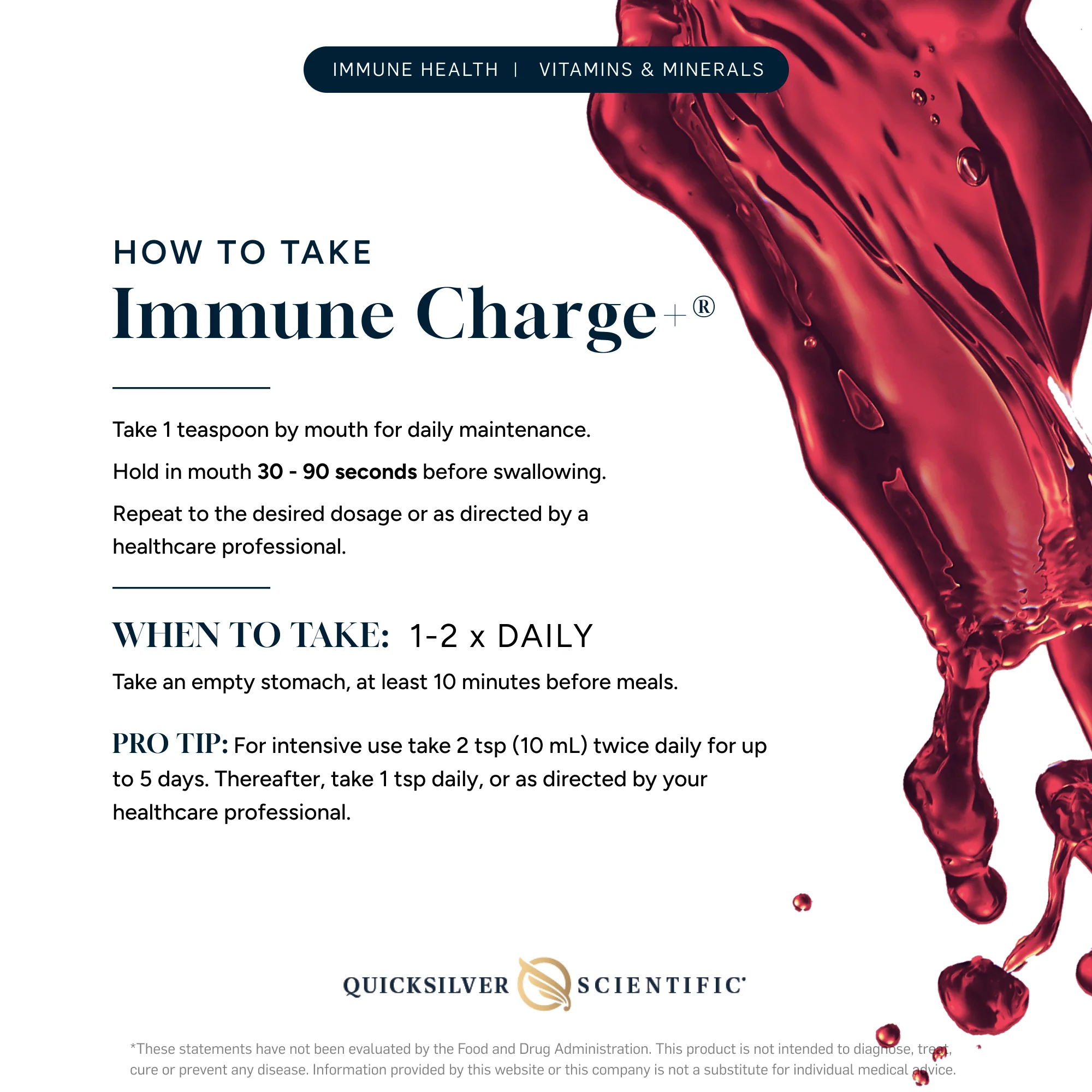 Immune Charge+® 100 mL - Image 3